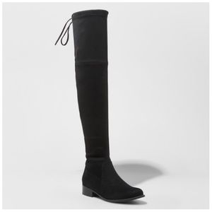 Target suede over-the-knee boots